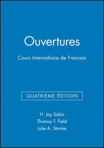 Cover image for Ouvertures: Cours Intermediaire De Francais