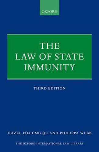 Cover image for The Law of State Immunity