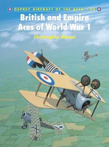 Cover image for British and Empire Aces of World War 1