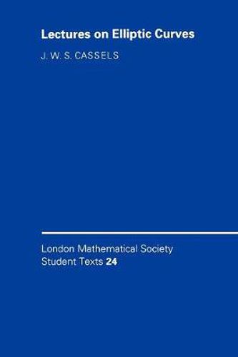 Cover image for LMSST: 24 Lectures on Elliptic Curves