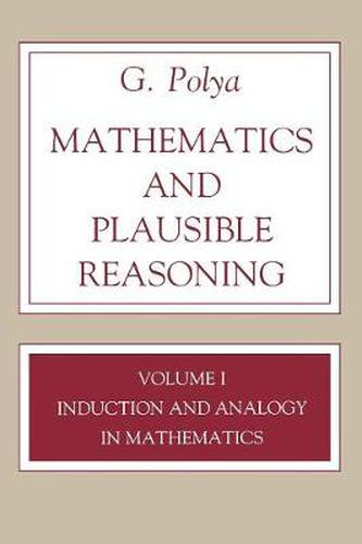 Cover image for Mathematics and Plausible Reasoning