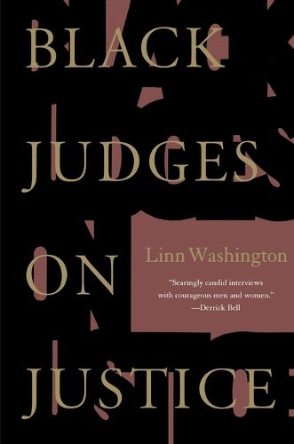 Cover image for Black Judges on Justice: Perspectives from the Bench