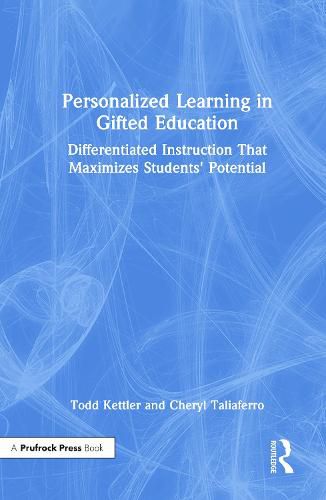 Cover image for Personalized Learning in Gifted Education: Differentiated Instruction That Maximizes Students' Potential