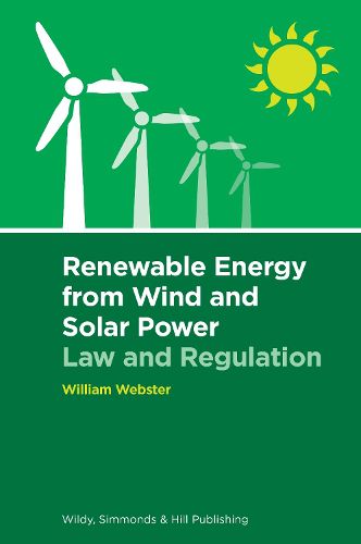 Cover image for Renewable Energy from Wind and Solar Power: Law and Regulation