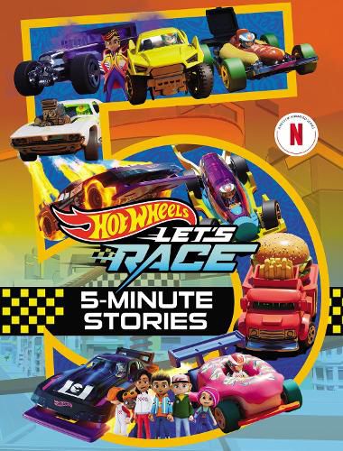 Cover image for Hot Wheels Let's Race: 5-Minute Stories (Mattel)