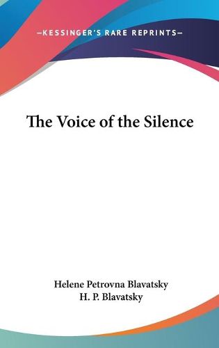 Cover image for The Voice of the Silence