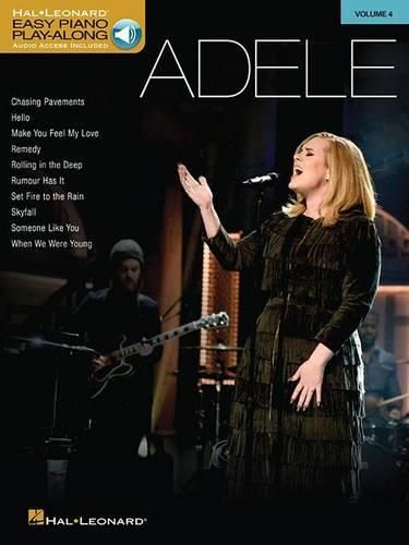 Cover image for Adele: Easy Piano Play-Along Volume 4