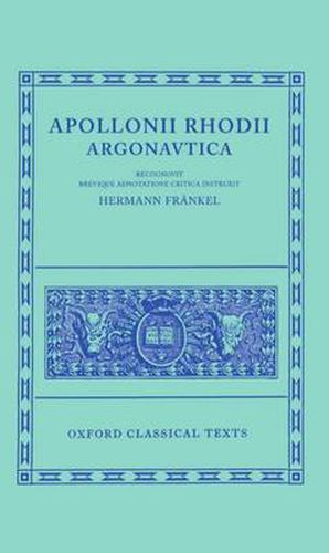 Cover image for Apollonius Rhodius Argonautica