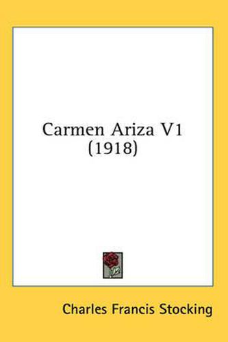 Cover image for Carmen Ariza V1 (1918)