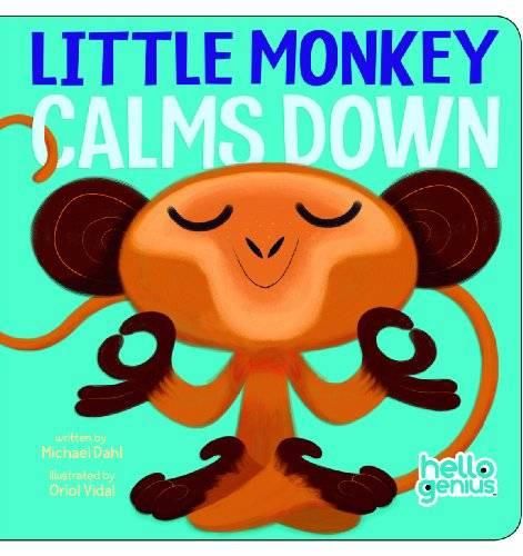 Cover image for Little Monkey Calms Down