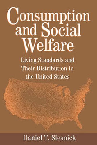 Cover image for Consumption and Social Welfare: Living Standards and their Distribution in the United States