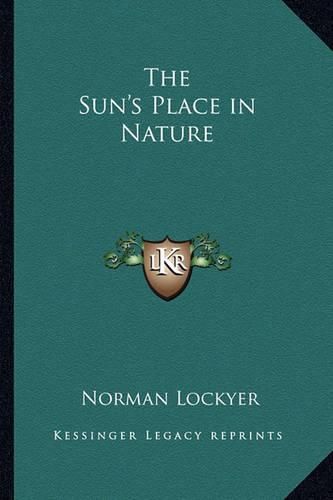 Cover image for The Sun's Place in Nature