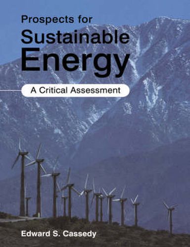 Cover image for Prospects for Sustainable Energy: A Critical Assessment