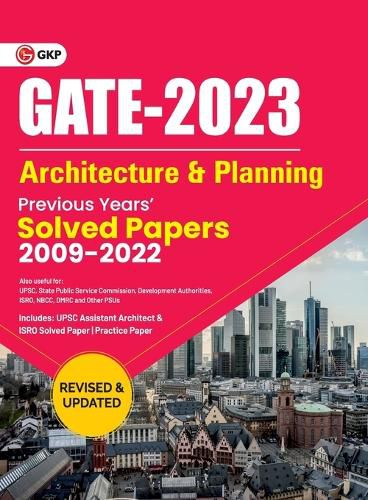 Cover image for GATE 2023 Architecture & Planning - Previous Years Solved Papers 2009-2022