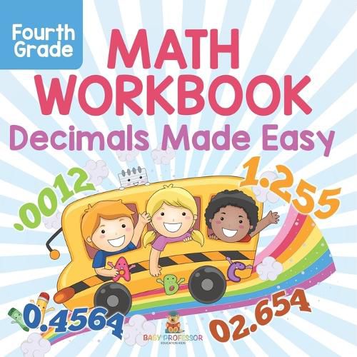 Cover image for Fourth Grade Math Workbook