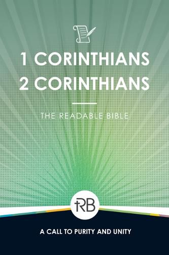 Cover image for The Readable Bible: 1 & 2 Corinthians