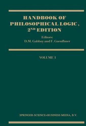 Cover image for Handbook of Philosophical Logic