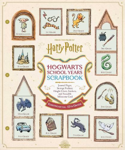 Cover image for Harry Potter School Years Scrapbook