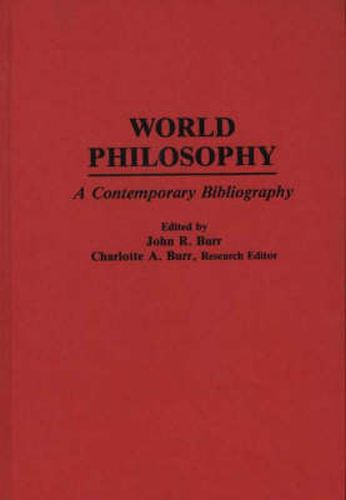 Cover image for Handbook of World Philosophy: Contemporary Developments Since 1945