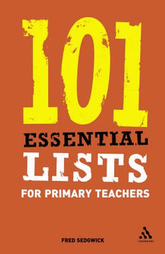 Cover image for 101 Essential Lists for Primary Teachers