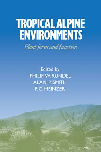 Cover image for Tropical Alpine Environments: Plant Form and Function