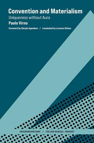 Cover image for Convention and Materialism: Uniqueness without Aura