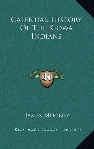 Calendar History of the Kiowa Indians