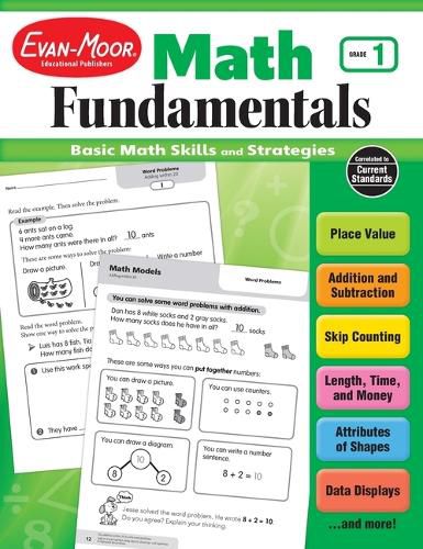 Cover image for Math Fundamentals, Grade 1 Teacher Resource