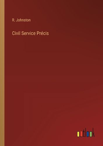 Cover image for Civil Service Precis