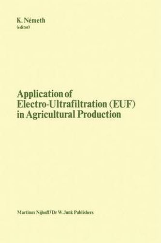 Cover image for Application of Electro-ultrafiltration in Agricultural Production