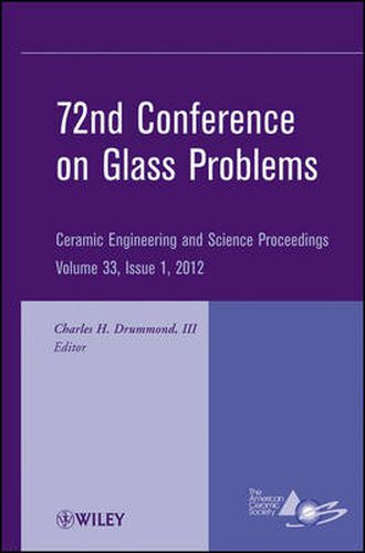 Cover image for 72nd Conference on Glass Problems