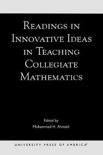 Cover image for Readings in Innovative Ideas in Teaching Collegiate Mathematics