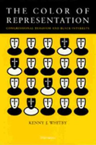 Cover image for Color of Representation: Congressional Behavior and Black Interests