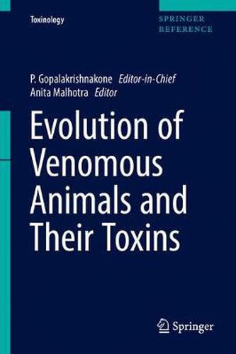 Cover image for Evolution of Venomous Animals and Their Toxins