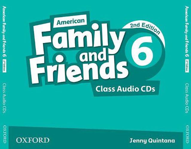 Cover image for American Family and Friends: Level Six: Class Audio CDs: Supporting all teachers, developing every child