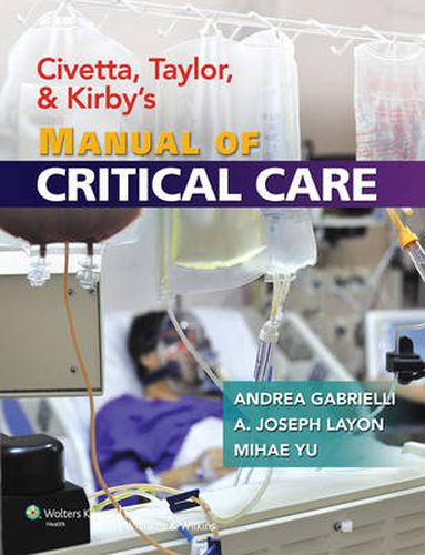 Cover image for Civetta, Taylor, and Kirby's Manual of Critical Care