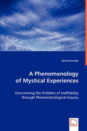 Cover image for A Phenomenology of Mystical Experiences