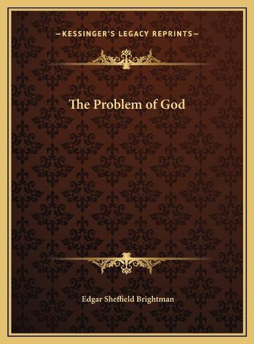 The Problem of God