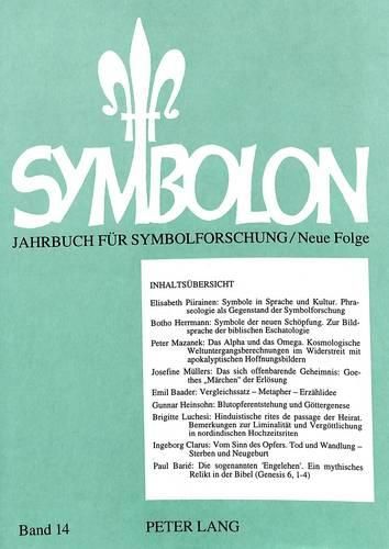 Symbolon - Jahrbuch Fuer Symbolforschung: Weltuntergang Und Erloesung - Opfer Und Ritus