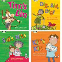 Cover image for Learn to Read at Home with Bug Club Phonics: Pack 1 (Pack of 4 fiction books)