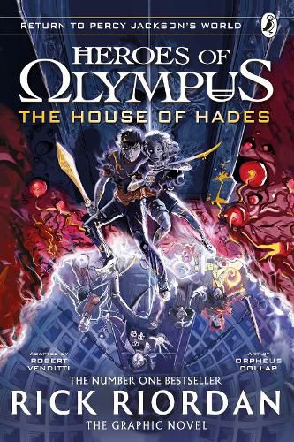 Cover image for The House of Hades: The Graphic Novel (Heroes of Olympus Book 4)