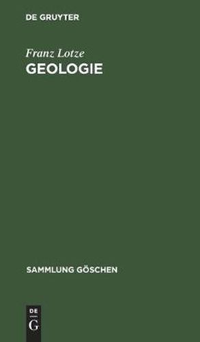 Cover image for Geologie