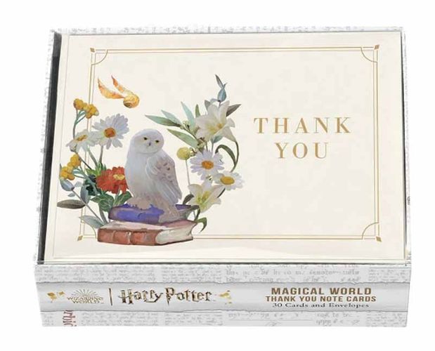 Harry Potter: Magical World Thank You Boxed Cards (Set of 30)