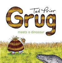 Cover image for Grug Meets a Dinosaur