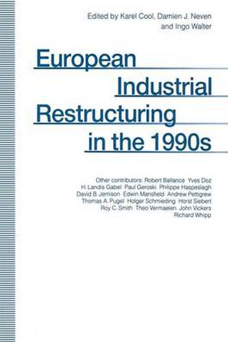 Cover image for European Industrial Restructuring in the 1990s