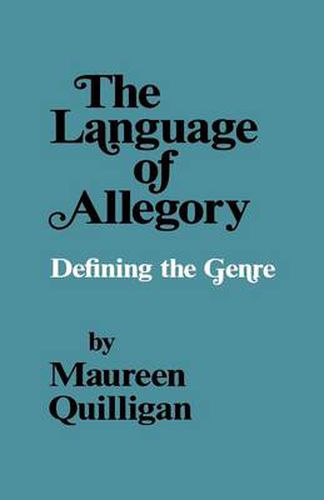 Cover image for The Language of Allegory: Defining the Genre