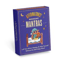 Cover image for Knock Knock Affirmators! (R) Mantras Midnight Affirmation Cards Deck