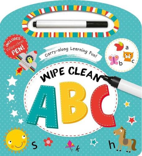 Cover image for Wipe Clean Carry & Learn: ABC: Early Learning for 3+ Year-Olds