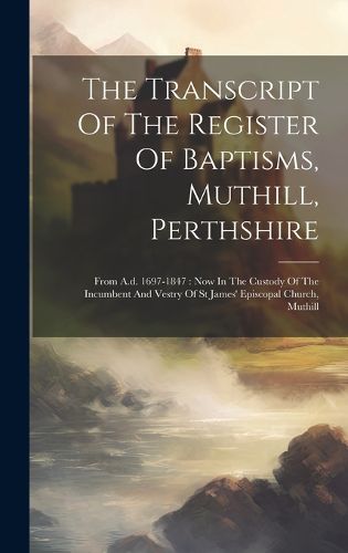 Cover image for The Transcript Of The Register Of Baptisms, Muthill, Perthshire