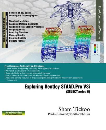 Cover image for Exploring Bentley Staad.Pro V8i (Selectseries 6)